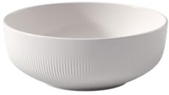 Villeroy & Boch - Insalatiera Afina in porcellana premium, piccolo bol per servire, Made in Germany, lavabile in lavastoviglie e adatto al microonde, impilabile, bianco