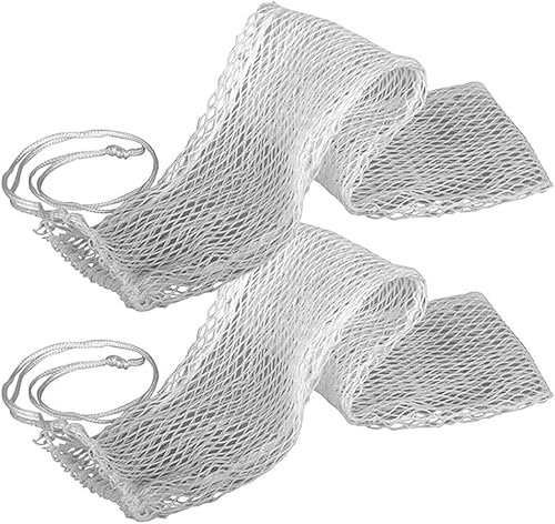 Space Home - 2X Malla de Cocción de 2Kg - Malla Garbanzos, Adaptada para Cualquier Tipo de Olla de Cocción para Cocido Verduras,Legumbres,Garbanzos - Sacos para Cocinar - Red para Cocer Verduras