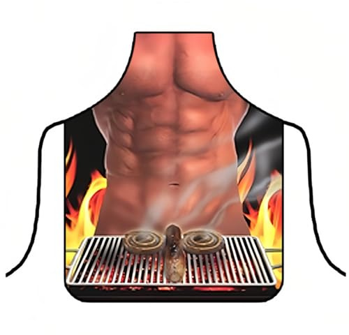 RDNKVB Kochschürzen für Männer lustige Grillschürzen für Männer lustige Küche lustige Schürzen für Männer Grillparty Erwachsenenschürzen für Männer Geschenke