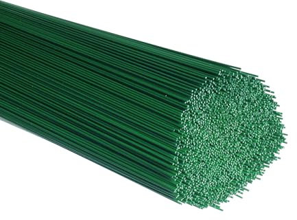 Steckdraht grünlackiert - 2,5kg Bund (grünlackiert, Ø 1,0mm - 300mm)