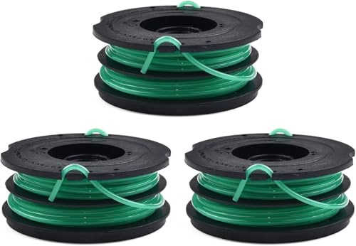 YUETTYY 1/3/5 Pack Replacement Grass Trimmer Thread Spool Line for Black & Decker GL701 GL710 GL716 GL720 GL741 Grass Trimmer Spool & Line Accessory