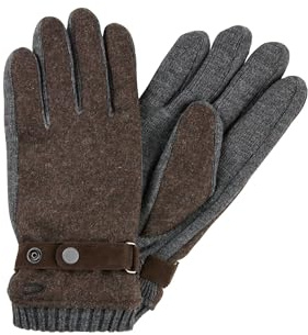 camel active Herren Strickhandschuhe mit Fleecefutter