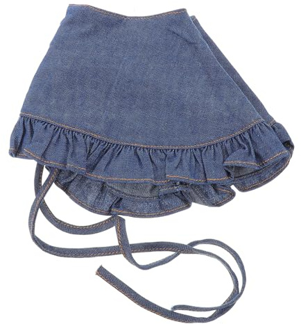 BESPORTBLE Colletto Finto Staccabile da Donna in Poliestere Bordo a Volant Stile Mini Mantello Versatile alla Moda per Uso Quotidiano e Occasioni Speciali