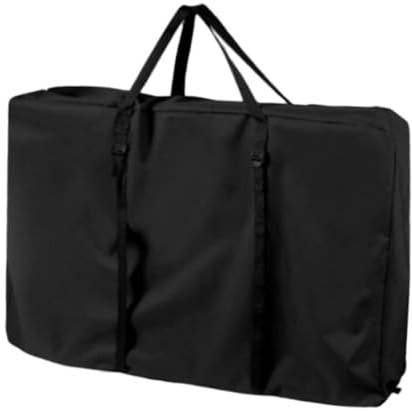 Fenteer Bolsa de Transporte para Sillas Plegables Funda Almacenamiento Grande Tela Oxford Duradero con Cremallera Adecuada para Viajes Playa Jardín, Tela Oxford 210d., Individual