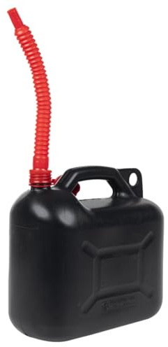 Generico Taniche Carburante Beccuccio Flessibile 3 pz Nero 10 L Plastica,2.66kg,155046