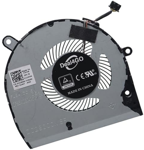 Deal4GO Ventilateur de processeur 1GM4N 01GM4N de remplacement pour Dell Latitude 5500 Precision 3540 avec carte graphique Intel UHD intégrée (type U)