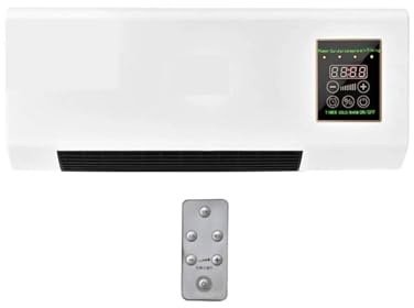 Chauffage mural électrique, Mini climatiseur Portable for salle de bain, camping-car