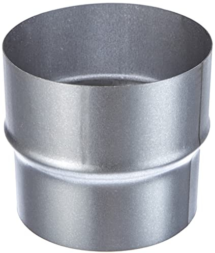 Kamino-Flam - Adaptador de Reducción para Tubo de Chimenea (110/120 mm, Acero) - Estufa y Escape - EN 1856-2 Resistente a Altas Temperaturas
