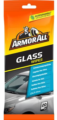 Armor All GAA37020ML Glass Wipes 20 Wipes