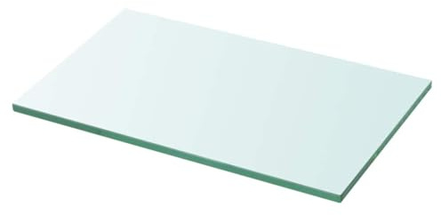 vidaXL Glasboden 30x15 cm Glasscheibe Glasplatte Glasregal Wandregal Badregal