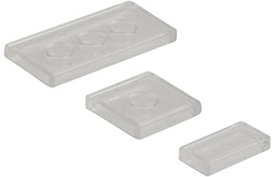Q-BRICKS Beutel 1000 Stck. Bausteine Fliesen 3 X Trasparent 920