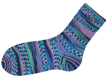 gründl Hot Socks Lazise Strickwolle 4-fädig 100g 420m Nadelstärke 2.5-3.0