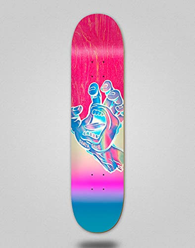 Santa Cruz Monopatin Skateboard Deck Iridescent Hand 7,75 x 31,4