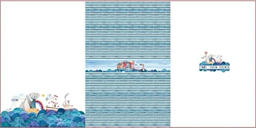 Panel Stenzo Jersey Stoff Kinderstoff Maritim