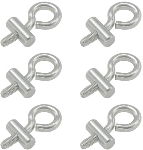 DDHOMIN 6 PCS 6mm Awning Rail Stoppers Accessories for Camping
