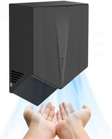 Asciugamani elettrico da parete commerciale - Asciugamani ad induzione automatico ad alta velocità per cucina, bagno e WC