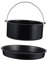 IMIKEYA 1set Accessori Per Friggitrice Ad Aria Stampo Per Torta Antiaderente E Teglia Per Pizza Utensili Da Cucina Carbonio Per Casa E Ristoranti