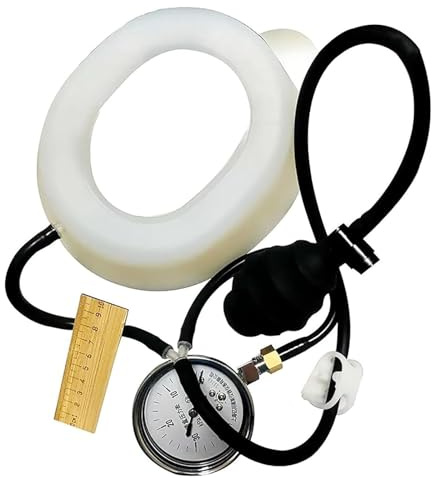 Trichterbrust-Vakuumglocke – Trichterbrust-Orthese, Physikalische Korrektur Der Trichterbrust,Trichterbrust-Orthese FüR Erwachsene Und Kinder, Waschbar, Mit Druckmesser,S