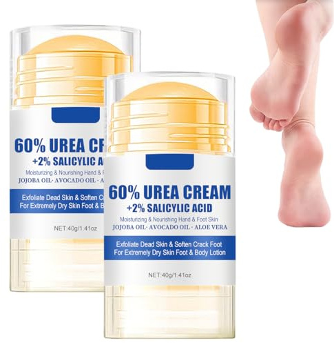 2 Pezzi Crema Piedi, 2025 New Crema Piedi Secchi Screpolati, Riparazione del Tallone Incrinato, la Cura Della Pelle