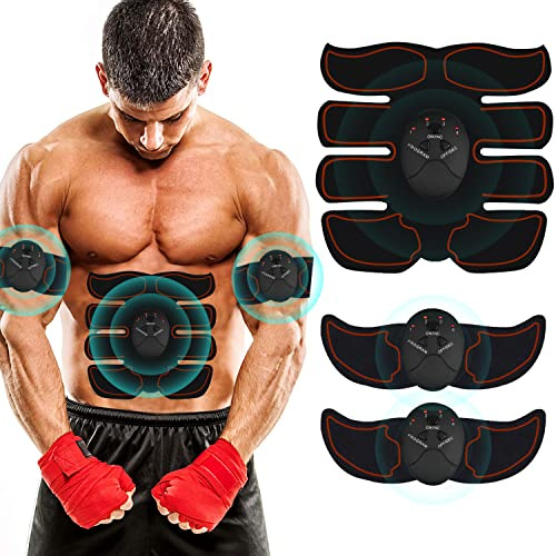 AILEDA Electrostimulateur Musculaire,électrostimulation Abdominale, Ceinture Musculation electrostimulation pour Abdos/Bras/Jambes/Fesses,Ceinture Abdominale electrostimulation