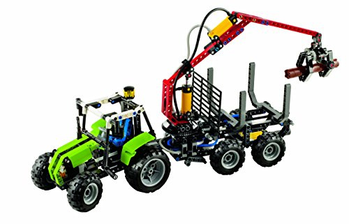 LEGO Technic 8049 - Tractor con remolque para troncos [versión en inglés]