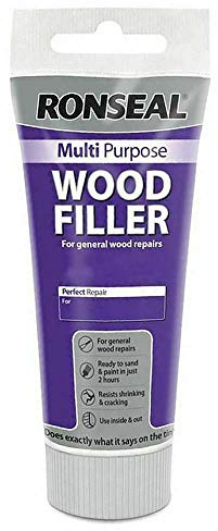 Ronseal Multipurpose Wood Filler Tube - White -100g