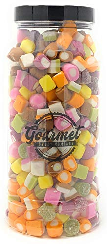 Dolly Mixture Retro Sweet Shop Jar By The Gourmet Sweet Company