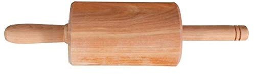 DCMIN Professionnel Bois Rouleau à Pâtisserie, pour Pâtes Sucre Pizza Feuilletée (Size : 25cm/10inch)