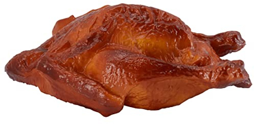 Klocke Dekorationsbedarf Naturgetreue Lebensmittel Attrappe – Künstliche Gerichte - Fastfood & Imbiss – Food Dummy/Plastikessen - Dekoration (Hähnchen - 1 Stück - 22 cm)