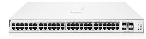 HPE Networking Instant On Switch Series 1930 48-Port Gb Smart-managed Layer 2+ Ethernet Switch with PoE | 48x 1G | 4x SFP+ | 48x CL4 PoE 370W | UK Cord (JL686B#ACC)