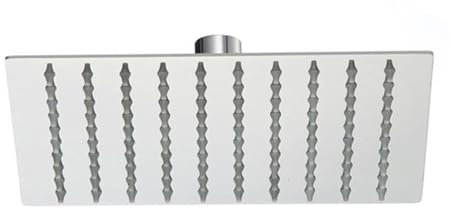 Soffione Doccia Quadrato 15CM MOKEKA Soffione Doccia in Acciaio Inossidabile 304(15CM, Quadrato)