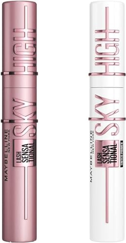 Maybelline New York Sensationelle Wimpern Sky High Kit mit Primer und Mascara, für weiche, voluminöse und vermehrte Wimpern