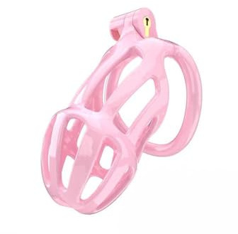 Rimba P-Cage PC02 Peniskäfig, Pink, Ø3,9 x 8,5 cm