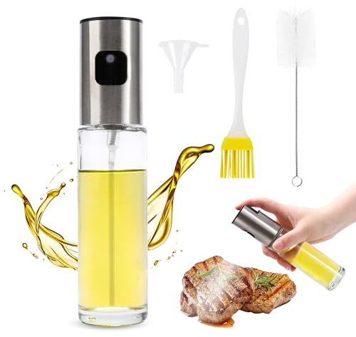 YC Kitchen Spray Huile Cuisine, 100ml Vaporisateur Huile - Cuisine Accessoires, Pulvérisateur d'huile - Cuisine air fryer accessoires (1)
