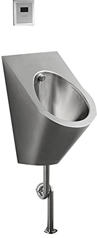 Articles ménagers Urinoir vertical en acier inoxydable Rinçage à induction à haute efficacité Urinoir pour hommes Accessoires de salle de bain Urinoir adapté à diverses familles Hôtels Res ( D)
