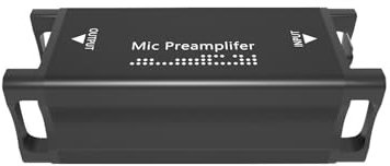 Preamplificador de micrófono 25 preamplificador para micrófono dinámico y cinta, MICS para estudio o grabación en casa