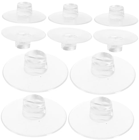 Levemolo 12pcs Suction Cup Cable Clips 4.3cm Flat Top Open Clip Silicone Cord Organizer for Wall Cable Management and Light String Holder, Suitable for Tile Surfaces and Home Use