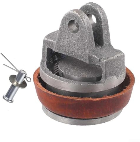 ReachMall Hand Pump Piston, Garden Hand Pump Replacement Piston, Type 75 Cast Iron Water Pumps Pistons With Leather Seal Bolt Cotter Pin