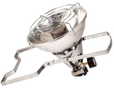 Rxgiasup Riscaldatore a Gas ad Alta Efficienza Per Campeggio In Tempo Freddo Pesca Invernale Con Sistemi di Sicurezza Durabilità Riscaldamento Efficiente Per Attrezzature Da