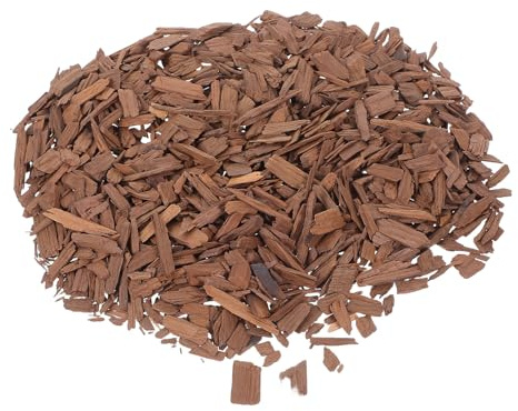 Operitacx Virutas de Roble Francés de 100g Tostado Ligero, Medio y Pesado Mejora Aroma y Sabor con Toques Frutales para Elaboración Casera de Vino y Barbacoa