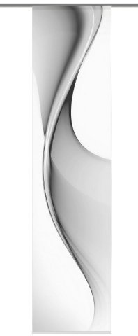 Home Fashion 86914-703 Schiebevorhang Digitaldruck 'Bristol' / Dekostoff 245 x 60 cm