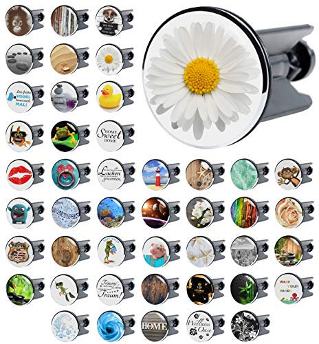Sanilo Waschbeckenstöpsel Daisy, viele schöne Stöpsel für das Waschbecken zur Auswahl, hochwertige Qualität
