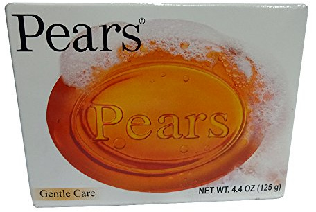 Pears Gentle Care Lot de 3 savons transparents 125 g Pears