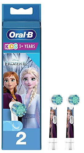 Oral-B EB 10 2 Frozen 2 Stück (en) Blau, Rosa Haarbürste - Bürstenkopf (blau, rosa)