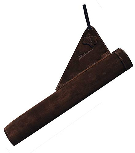 byBeier Seitenköcher Young Suede in Dunkelbraun