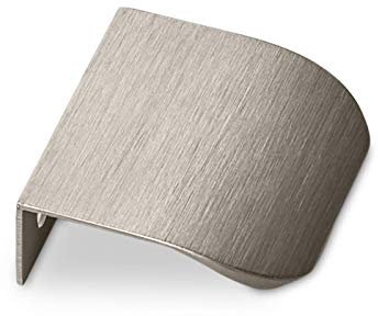 5 x Möbelgriff BLANKETT round 40 mm Edelstahloptik gebürstet Hinterschraubgriffe Griffleisten Schrankgriffe Küchengriffe von SO-TECH®