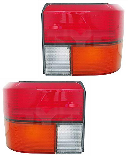 Heckleuchten Rückleuchten Rücklicht Set rechts & links Satz für Modell Transporter/Multivan T4 (70X/7D) Baujahr: 07/1990-03/2003 Kunststoff ohne Lampenträger