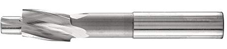 PFERD TOOLS HSS Flachsenker mit Führungszapfen | Ø 15,0 mm, Schaft-ø 12,5 mm, DIN 373, fein | 25203104 – für Durchgangslöcher