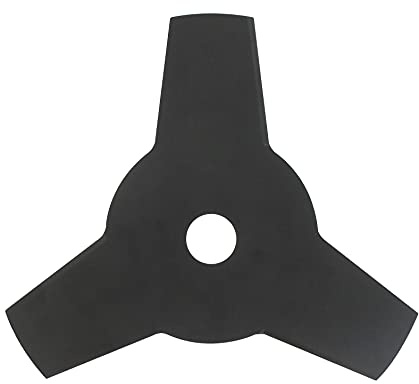 GREENSTAR - Cuchilla de 3 dientes, adaptable para desbrozadora, corte de 230 mm, diámetro de 25,4 mm y grosor de 1,4 mm,