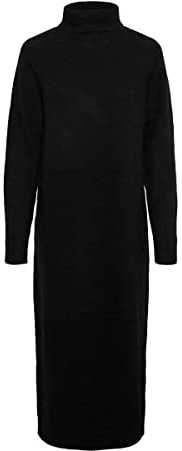 PIECES Pcjuliana Ls Rollneck Knit Dress Noos Bc